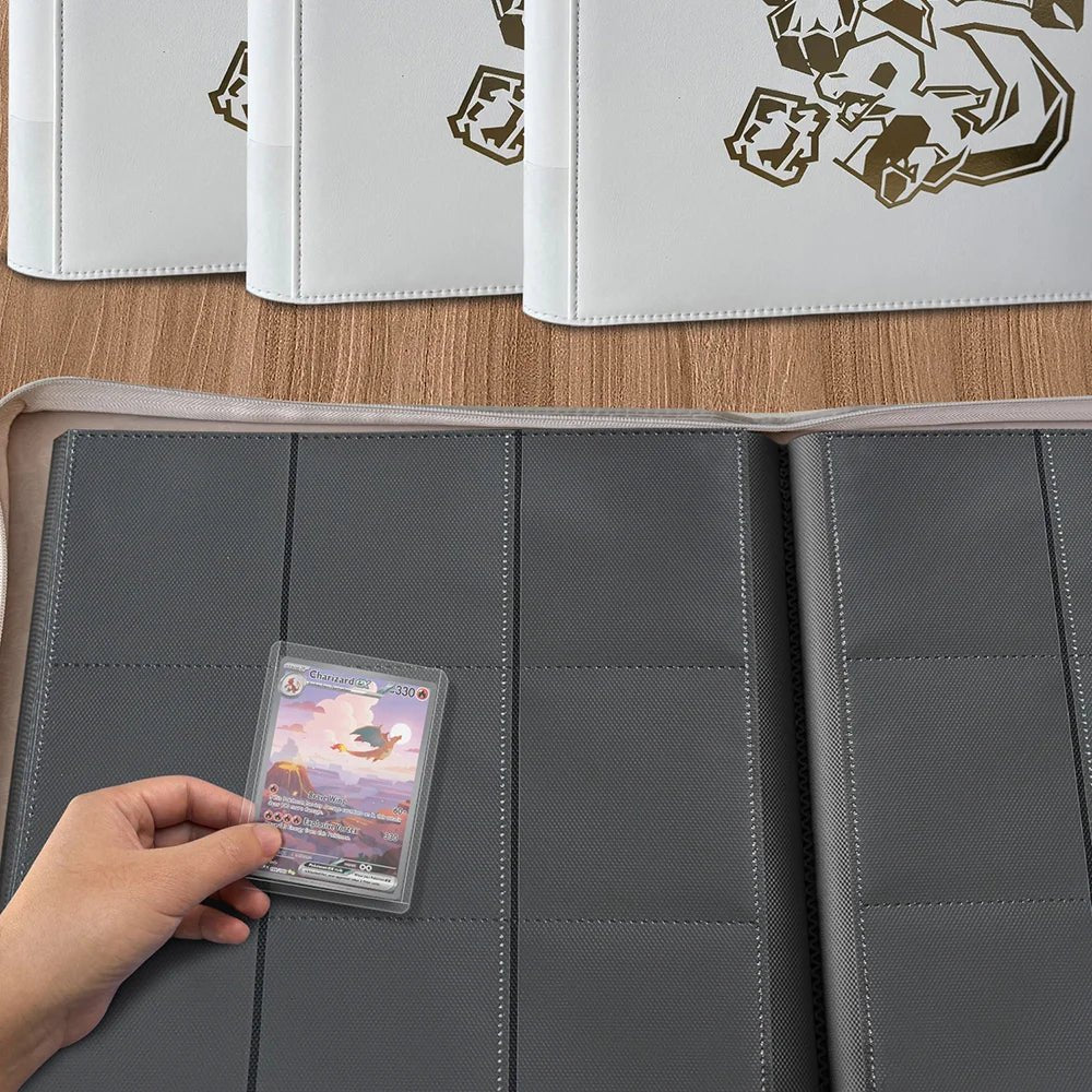 Charizard Gold Foil Toploader Binder - Image 7