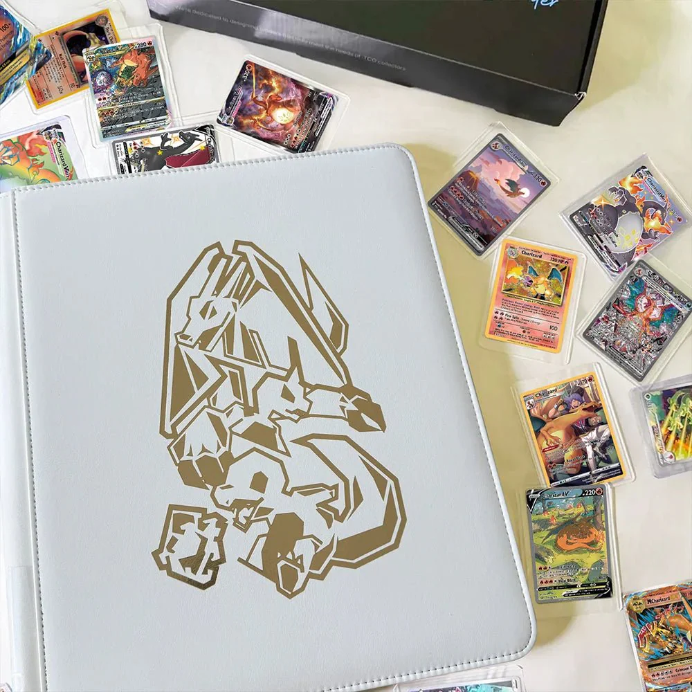 Charizard Gold Foil Toploader Binder - Image 8